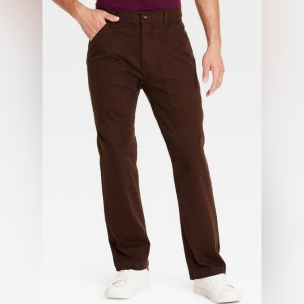Goodfellow & Co Men's Rich Brown Utility Pant